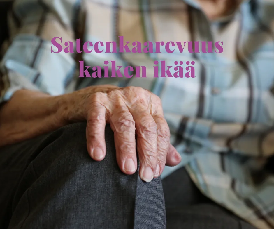 Saanhan olla oma itseni vanhanakin!
