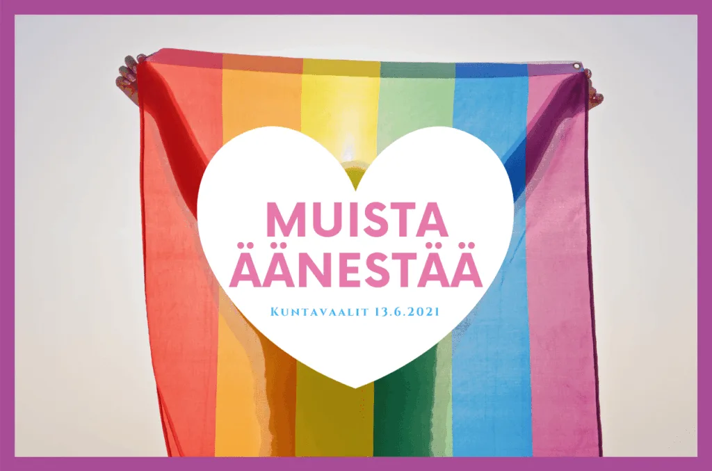 Muista äänestää kuntavaaleissa!