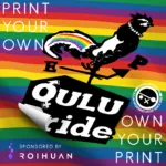 Print Your Own - Oulu Pride - Own Your Print. Sponsored by Roihuan. Printed in Pikisaari. Oulun Paitapaino - Since 1992.