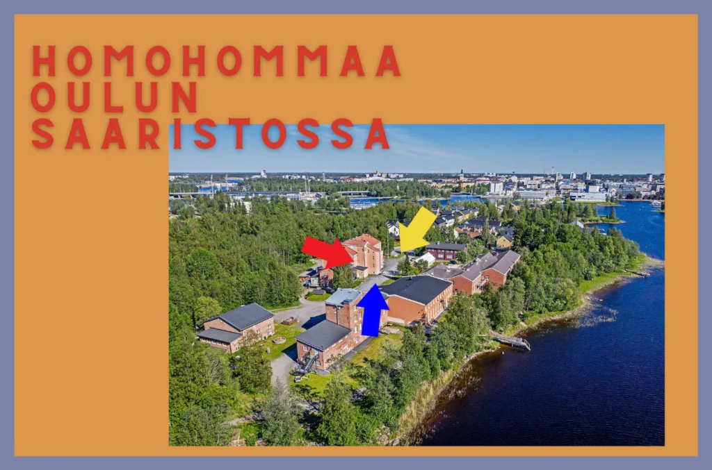 Homohommaa Oulun saaristossa!