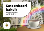 Hyvän mielen talon sateen&shy;kaari&shy;kahvit