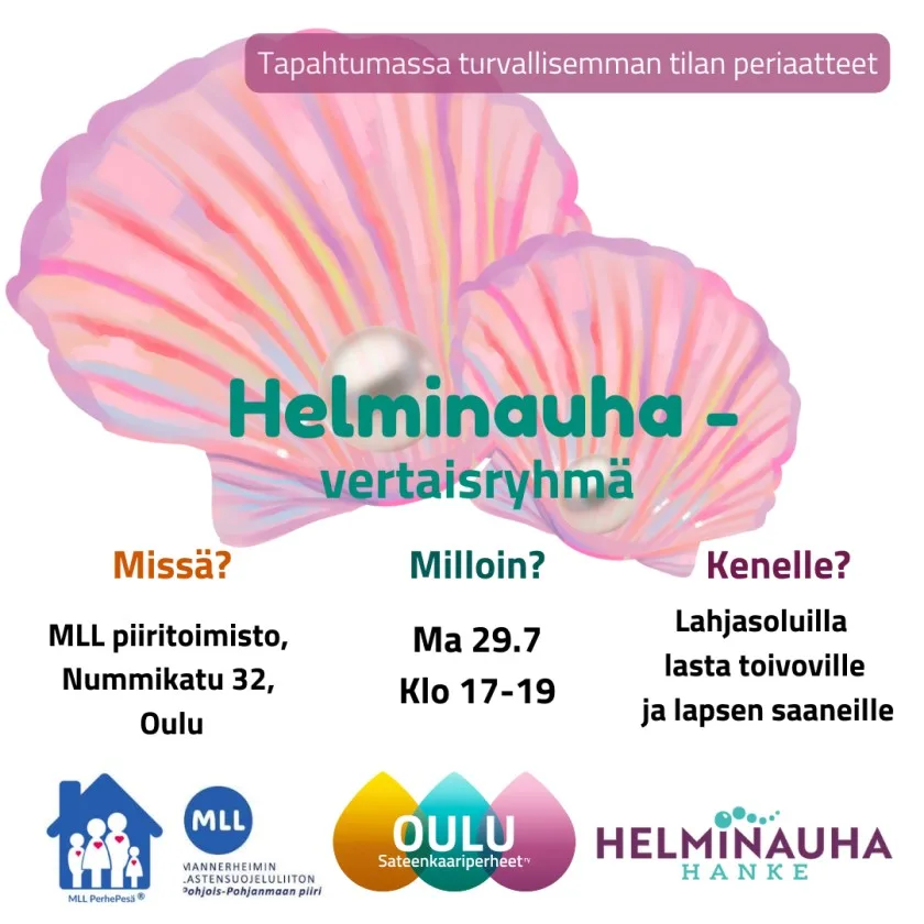 Sateenkaariperheet ja Helminauha-vertaisryhmä
