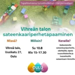 Vihreän talon sateenkaariperhe- tapaaminen