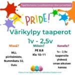 Värikylpy taaperot 1 – 2,5 v